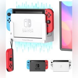 TotalMount for Nintendo Switch – Mounts Nintendo Switch (Premium White)